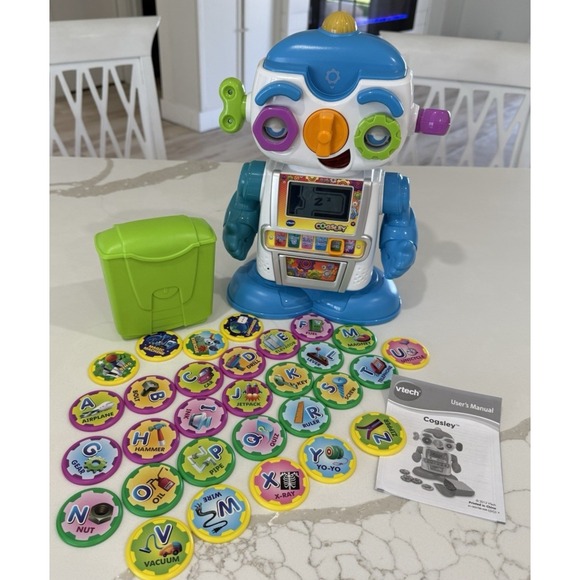 vtech | Toys | Talking Cogsley Robot Learning Moves 4t Toy Vtech 3 ...